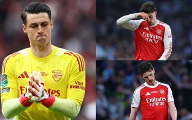 CĐV Arsenal đồng loạt đòi đuổi 1 cầu thủ sau trận thua Man City