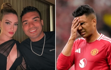 Fan MU khiến vợ đẹp của Casemiro khóc nấc