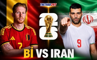 Tỷ lệ thắng Bỉ vs Iran: Xác suất bất ngờ - World Cup 2026