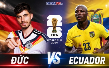 Tỷ lệ thắng Đức vs Ecuador: Con số choáng ngợp - World Cup 2026
