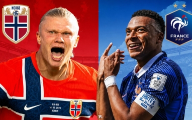 Link xem trực tiếp Na Uy vs Pháp hôm nay 27/6 trên VTV - World Cup 2026