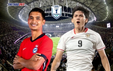 Xem trực tiếp Singapore vs Indonesia, 20h00 ngày 7/8 - AFF Cup 2026