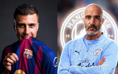 Tạm biệt Rodri, Man City chọn 'quái thú tiền vệ' Argentina thay thế