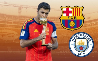 Man City chốt giá bán Rodri cho Barca