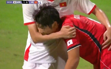 U23 Việt Nam bị cầu thủ Hàn Quốc cắn, trọng tài khiến tất cả ngỡ ngàng