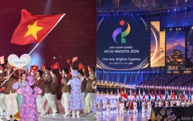 Bảng tổng sắp huy chương ASIAD 2026 mới nhất ngày 20/9