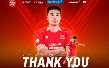 Đội bóng Công An chính thức chia tay nhà vô địch Đông Nam Á