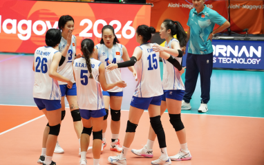 Việt Nam thắng đậm Kazakhstan, giành hạng 7 bóng chuyền nữ ASIAD 2026