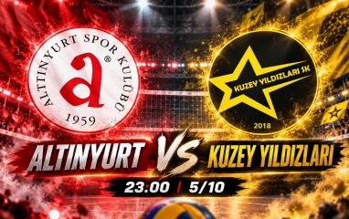 Xem trực tiếp bóng chuyền nữ Thổ Nhĩ Kỳ: Altınyurt vs Kuzey Yıldızları ở đâu?