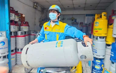 Giá gas hôm nay 3/4: Giá bán lẻ tại Hà Nội và Tp Hồ Chí Minh đều tăng