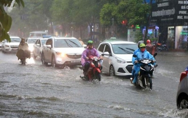 Dự báo thời tiết hôm nay 17/9/2026: Bắc Bộ mưa lớn, Hà Nội có nơi mưa rất to