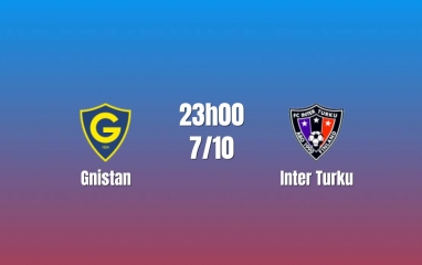 Nhận định Gnistan vs Inter Turku: Khó cản đội khách, 23h00 ngày 07/10/2026