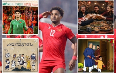 Báo Trung Quốc bất ngờ vì CLB châu Âu đồng loạt chúc Tết Việt Nam