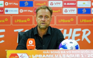 HLV Polking lên tiếng sau thất bại của CAHN trước Hà Nội