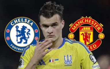 Cầu thủ trẻ top 1 Ukraine lọt tầm ngắm MU và Chelsea