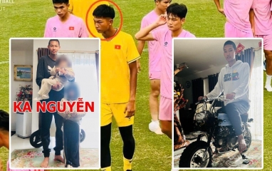 'Khủng long' 2k7 cao gần 2m lên tuyển Việt Nam khiến dư luận phát sốt