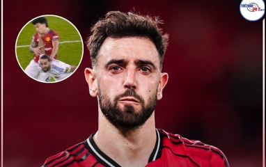 Trọng tài gây bão, Bruno Fernandes nói câu khiến fan MU dậy sóng