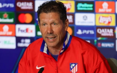 HLV Simeone: 'Quyết đấu với Arsenal chẳng có áp lực, chỉ có...'