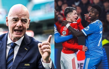 Xúc phạm Vinicius, Prestianni bị FIFA ra án phạt cực nặng toàn cầu