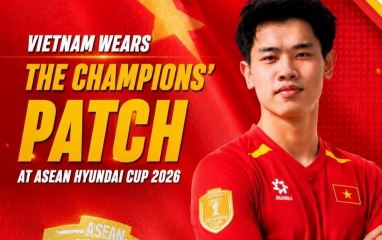 Truyền thông Đông Nam Á phát sốt vì huy hiệu nhà vua của ĐT Việt Nam