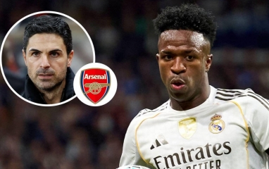 Arsenal nhận cảnh báo chấn động vì bom tấn Vinicius