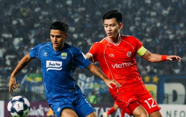Sao Việt kiều mắc lỗi, Viettel ôm hận trên đất Indonesia trước Persib Bandung