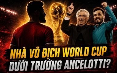 Nhà vô địch World Cup gây bất ngờ, quyết chơi tiếp dưới quyền con trai Ancelotti
