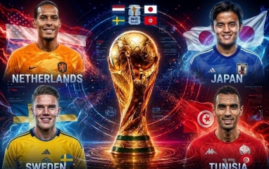 Siêu máy tính dự đoán bảng F World Cup 2026: Hà Lan sáng cửa vượt ải