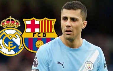 Tin chuyển nhượng tối 6/8: Real Madrid chốt bom tấn 120 triệu bảng, Barcelona gia nhập cuộc đua giành chữ ký Rodri