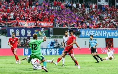 Báo Singapore hân hoan với 'món quà đặc biệt' sau khi tiễn Indonesia rời AFF Cup