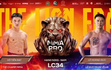 Link xem trực tiếp LION Championship 34, 20h00 hôm nay 15/8