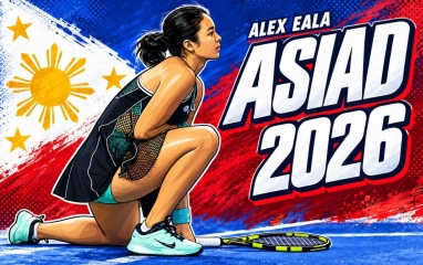 Bị ngược dòng, giấc mơ HCV ASIAD 2026 của “ngọc nữ” tennis Philippines khép lại đầy cay đắng