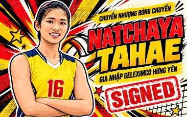 CHÍNH THỨC: Thêm 1 chủ công Thái Lan gia nhập giải bóng chuyền VĐQG Việt Nam