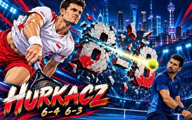 Djokovic lần đầu thua Hurkacz, bị loại sớm ở vòng 2 Shanghai Masters