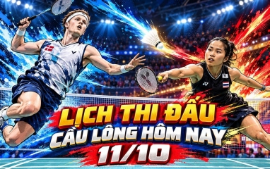 Lịch thi đấu cầu lông hôm nay 11/10: Hai đối thủ của Thùy Linh chạm trán ở chung kết Arctic Open
