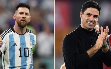 Không phải Messi hay Yamal, Arteta gây bất ngờ khi chọn những cầu thủ hay nhất thế giới