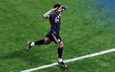 Video bàn thắng: Enzo Fernandez sút xa gỡ hòa 1-1 cho Argentina trước ĐT Anh