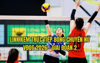 Link xem trực tiếp bóng chuyền nữ hôm nay 15/10