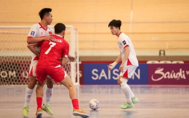 Ghi bàn chớp nhoáng vào lưới Lebanon, tuyển thủ futsal Việt Nam nói gì?