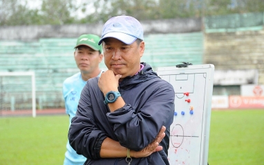Đội từng vô địch V-League thay tướng để đổi vận ở giải hạng Nhất