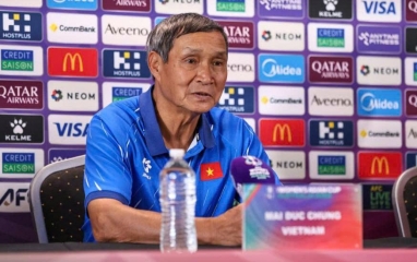 HLV Mai Đức Chung nói điều đáng chú ý trước trận gặp Nhật Bản