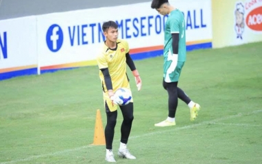 Thủ môn U19 bất ngờ được bổ sung lên ĐT Việt Nam