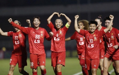 Đội bóng Việt Nam chính thức bước vào tứ kết giải châu Á