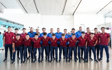 Tuyển Việt Nam chính thức lên đường tham dự giải Đông Nam Á