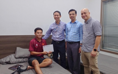 VFF có hành động ấm lòng với cầu thủ U19 Việt Nam chấn thương