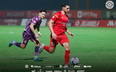 Ngoại binh trụ cột báo tin dữ cho PVF-CAND trước trận quan trọng