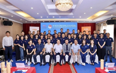 VFF cùng FIFA tổ chức hội thảo nâng cao năng lực cho cán bộ quản lý