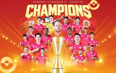 Chốt ngày CAHN chính thức 'xưng vương' V.League