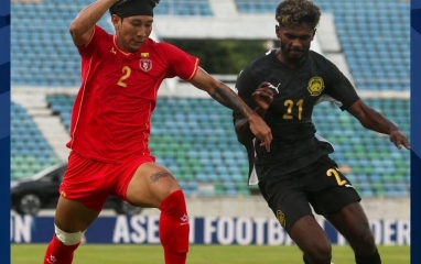 Malaysia ngược dòng nghẹt thở Myanmar trận ra quân AFF Cup