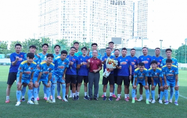 U23 Việt Nam nhận 'doping tinh thần' trước giờ chinh phục ASIAD 2026